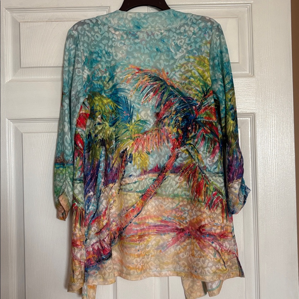 Colorful Women's swimsuit cover up - Picture 4 of 4